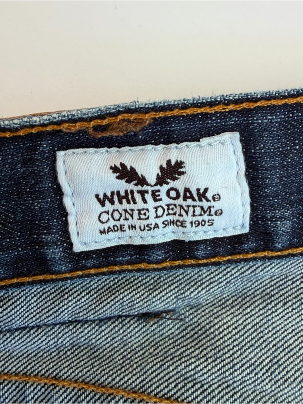 Men’s Vintage Lucky Brand🍀 Jeans Size 38 x 30 Rare White Oak Cone Denim - Picture 10 of 15